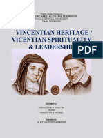 VINCENTIAN HERITAGE AND SPIRITUALITY