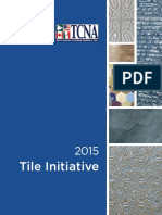 TCNA - 2015 Tile Initiative Release Date March 2015 Digital