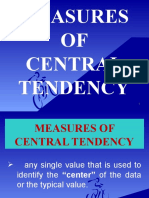 Measures of Central Tendency: Mean, Median, Mode