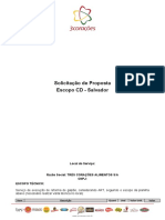 Escopo de Serviço - Assistência Técnica - CD Salvador