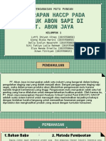 Kelompok 1 - Tugas PMP - Produk Abon Sapi