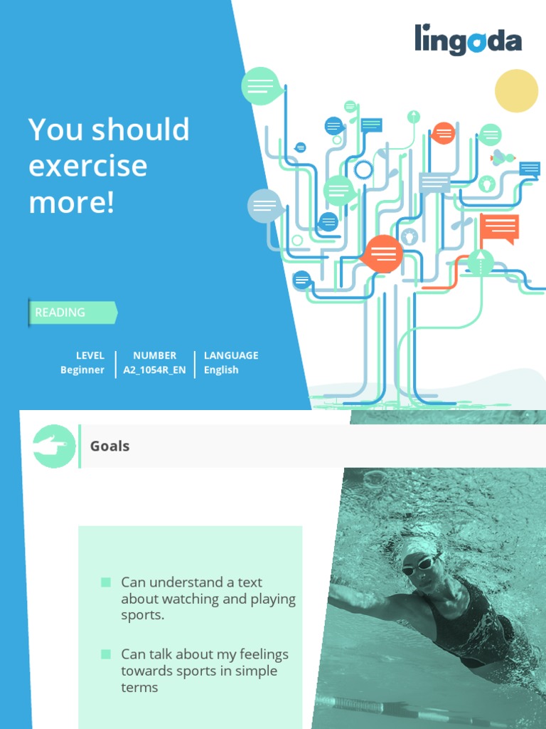 A2 1 Writing You Should Excercise More Pdf