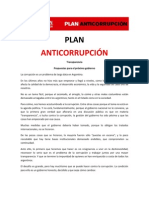 Plan Anticorrupción - Ricardo Alfonsín 2011
