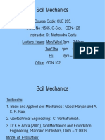 Soil Mechanics Course Overview