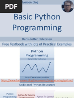 Basic Python Programming