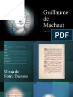 Guillaume de Machaut's Missa de Notre Damme