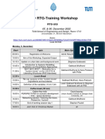Final Agenda RTG-Training Workshop