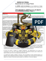 Modificaciones Temas 17,18 y 19 Ley Organica 14-2022