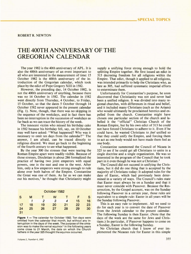 03 04 Newton PDF Calendar Easter