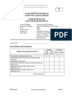 Uji Kompetensi Keahlian Tahun Pelajaran 2022/2023