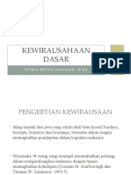 Kewirausahaan Dasar