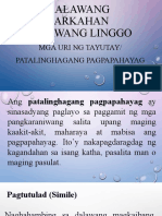 FILIPINO8 Q2 W2 Patalinghagang-Pahayag