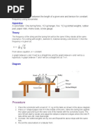 Class XI Sonometer