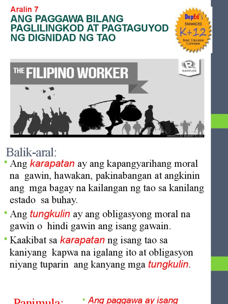 Esp 9 Quarter 2 Ppt Modyul 7 Pdf