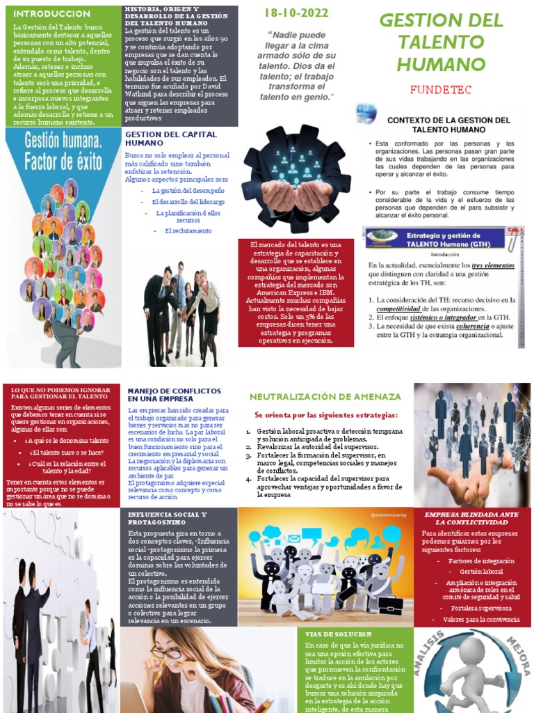 Estrategias para la Gestión del Talento Humano | PDF | Gestión del ...