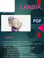 LANSIA GERIATRI Puskesmas