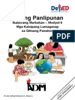 Araling Panlipunan8 - Q2 - Mod6 - Mga Kaisipang Lumaganap Sa Gitnang Panahon - v.6 - 01242021