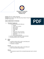 Guidelines in RLE 1F Video Assignment