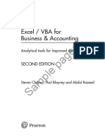 Sample Pages: Excel / VBA For Business & Accounting