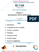 Chapitre 1 -  Introduction à MATLAB OCTAVE