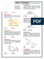 Problemas de física con fuerzas, trabajo y energía