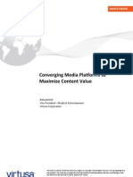 Converging Media Platforms To Maximize Content Value: White Paper