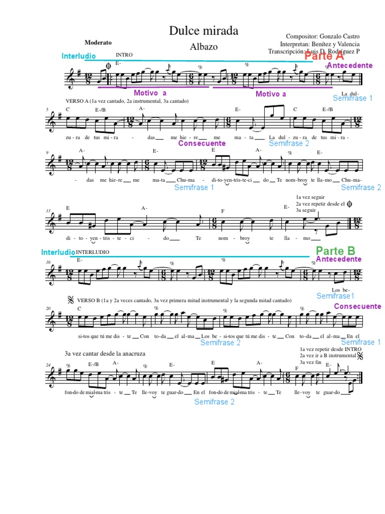 dulce-mirada-letra-y-partitura-pdf