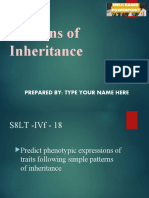 G8 Science Q4 Week 3 Patterns of Inheritance