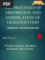 G8 Science Q4 - Week 1 - Absorption-n-Assimilation