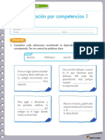 Sociales 1 Evaluación Por Competencia