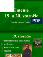 Umenie 19 A 20