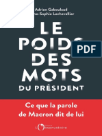 Le Poids Des Mots Du Président (Etc.)