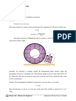 FLUIDS - Pressure