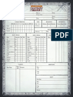 Warhammer 4 - Character Sheet