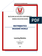 Mathematics in Modern World by Belen Et Al