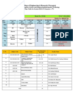 2 ND Year - Class - Time Table (W.e.f. 19-12-2022) - 1