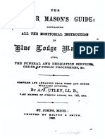 Andrew J. Utley - The Master Mason´s Guide - Monitorial Instruction in Blue Lodge Masonry (1865)