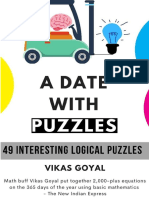 A Date With Puzzles 49 Interesting Logical Puzzles