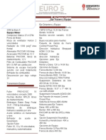 Ficha Tecnica Tractocamión