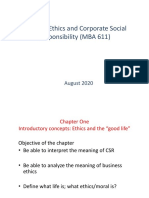 Business Ethics - Chapter 1-10