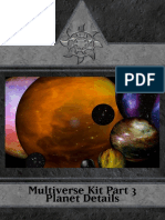 Multiverse Kit Part 3 - Planet Details