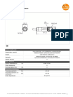 Cable Ethernet industrial 20m M12 conector macho