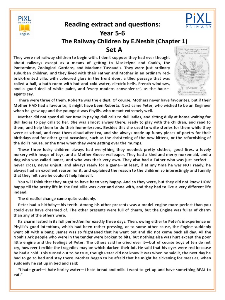 The Railway Children: Chapter 1 Overview | PDF