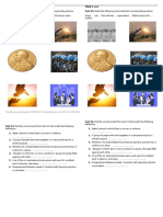 Match words and definitions peace task