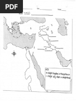 Mesopotamia Map Activity-