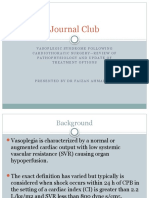 Vasoplegic Syndrome