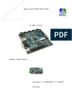 Rapport de Projet Alarme FPGA VHDL