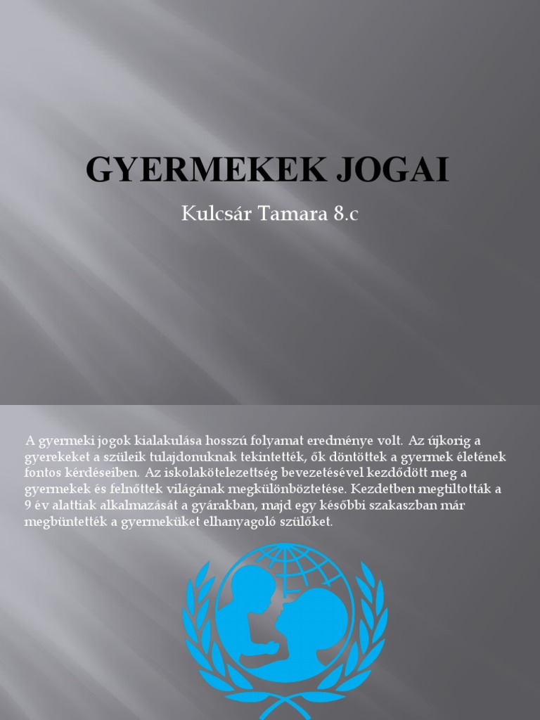 EB GYERMEKEK JOGAI A SZEXKONTENT EL TT intelligence overview