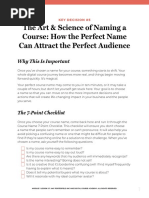 Amy Porterfield DCA M1 L5 ArtScienceNamingCourseGuide