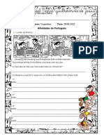 Atividades de Português e Matemática para 3o Ano